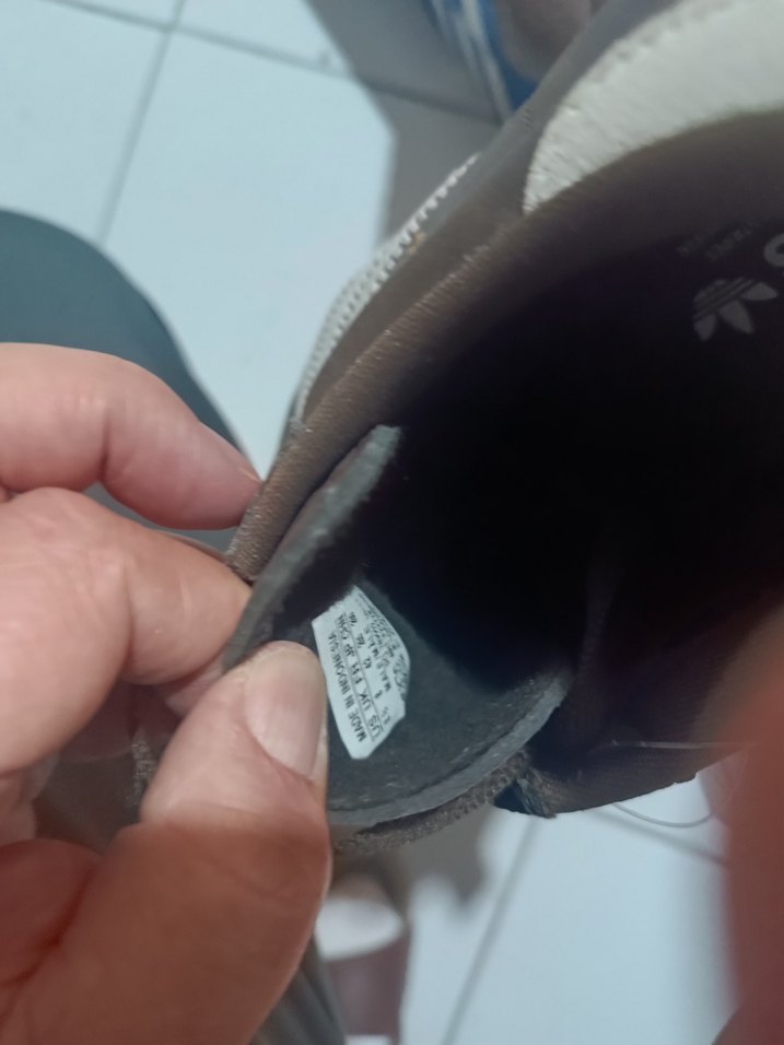 Adidas Kahverengi deri erkek spor Ayakkabı - Görsel 5