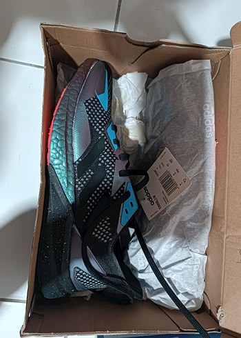 Erkek Siyah Adidas Spor Ayakkabı - Görsel 2