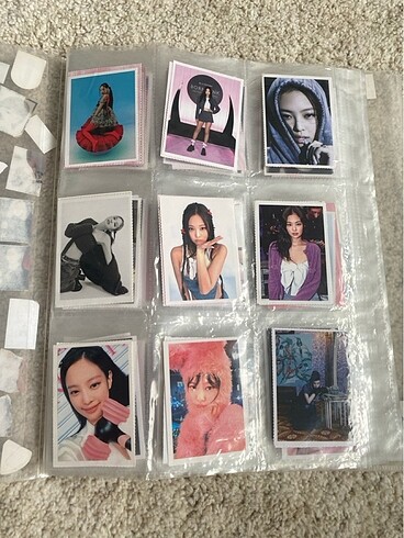 Blackpink jennie lisa jisoo rose fotokartlar