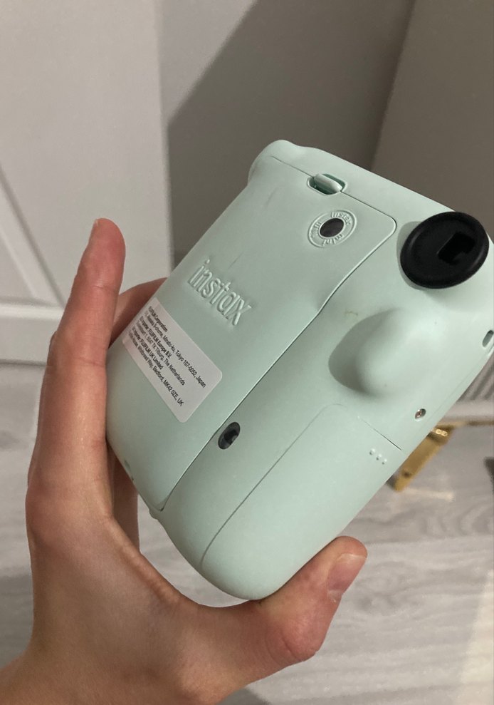 Mint green Instax Mini 12 Film Kamera - Görsel 3