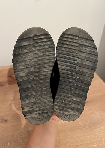 Koyu Siyah Kemerli Erkek Çocuk Özel Ayakkabı - Görsel 4