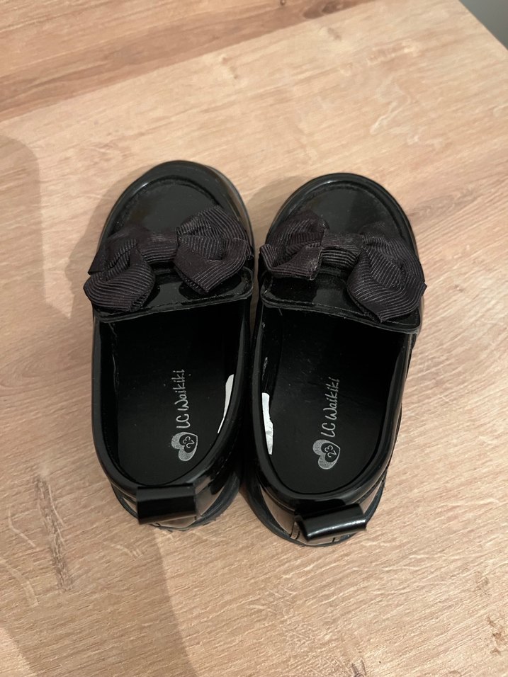 Koyu Siyah Kemerli Erkek Çocuk Özel Ayakkabı - Görsel 3