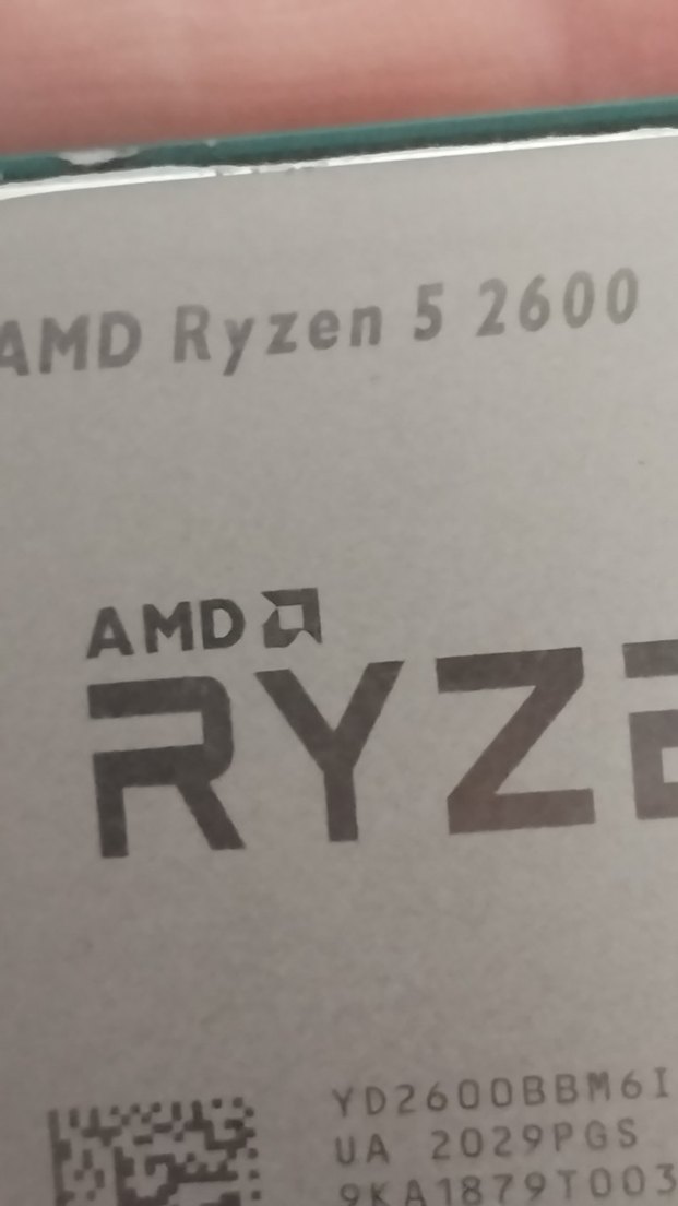 Gri Bilgisayar İşlemcisi ve Soğutucu Fan ryzen 5 2600 - Görsel 4