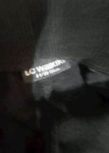 Kızlar için Siyah Esnek Street Wear Tayt - Görsel 4