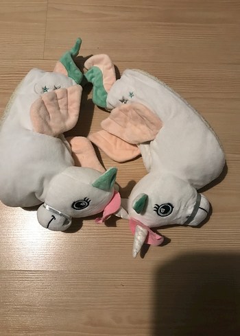 Kızlar için Pembe Unicorn Sıcak Terlikler - Görsel 3