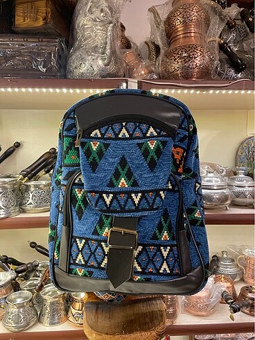 Kilim Dokuma Sırt Çantası