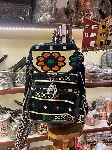 Kilim dokuma Sırt Çantası