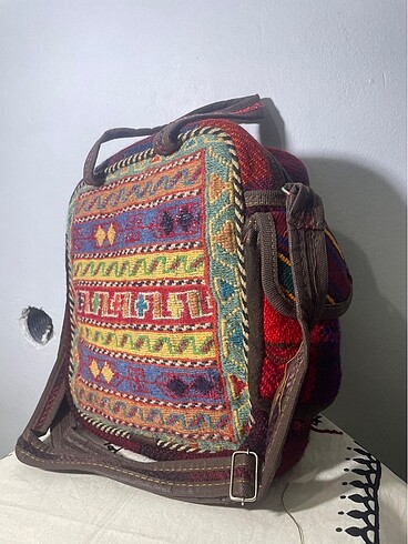 Diğer Antika Desen Kilim Çanta