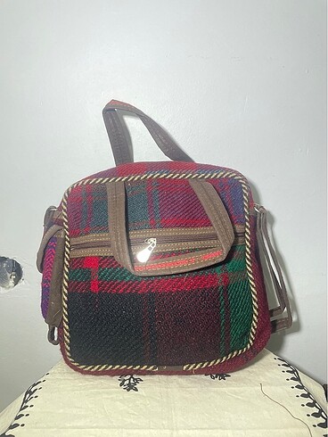  Beden çeşitli Renk Antika Desen Kilim Çanta
