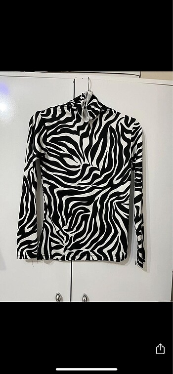 Zebra desen bluz