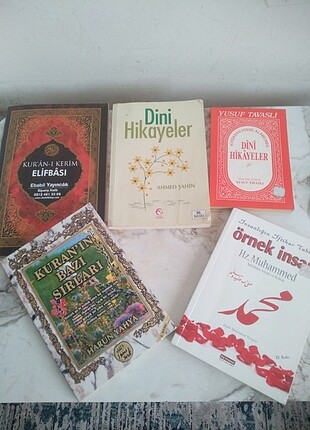 Dini kitap 5 adet