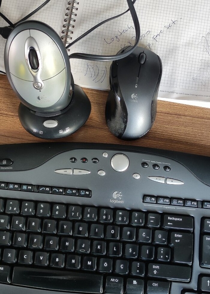 Logitech klavye mx3000 ve mouse - Görsel 2