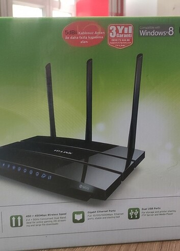 TP-Link wdnr n900 router, kablolu kablosuz