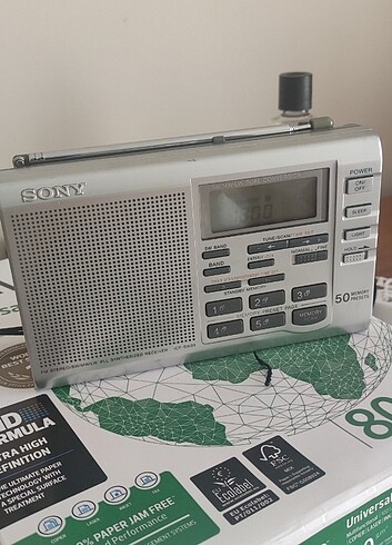 Sony Dünya Dijital Radyo Kısa Dalga sw 35 modeli