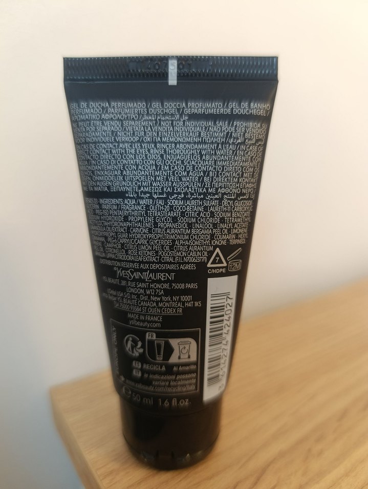 Yves Saint Laurent MYSLF Erkek Parfümlü Duş Jeli - Görsel 2