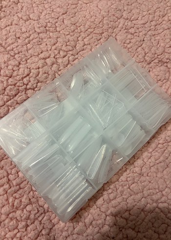 QNAIL Profesyonel Şeffaf Protez Tırnak Tipsi - Görsel 2