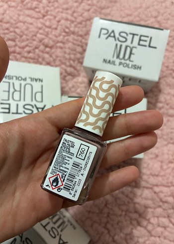 Pastel Nude Mor Tonlu Oje - Görsel 2