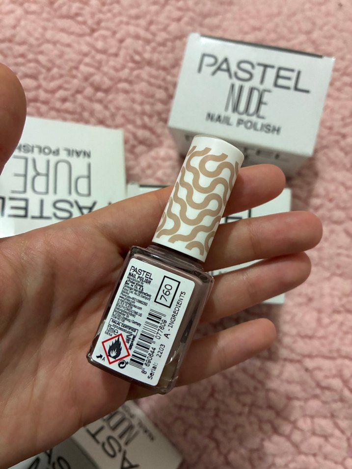 Pastel Nude Mor Tonlu Oje - Görsel 2