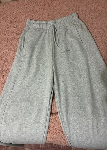 Gri Rahat Kesim Kadın Eşofman Altı - Görsel 2