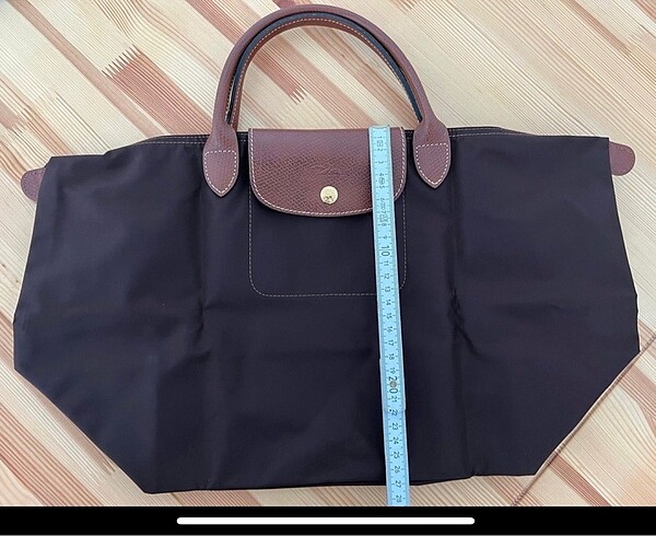 Beden kahverengi Renk Orjinal Longchamp çantası. Le Pliage ?M