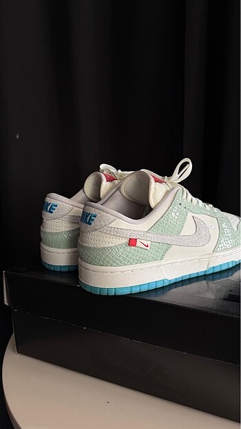 40 Beden turkuaz Renk Nike dunk low dragon