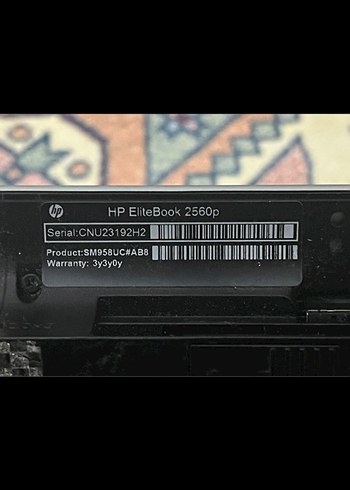 HP Elitebook 2560p Laptop İ5 İşlemci - Görsel 4