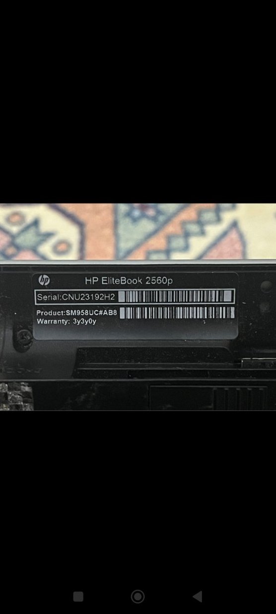 HP Elitebook 2560p Laptop İ5 İşlemci - Görsel 4