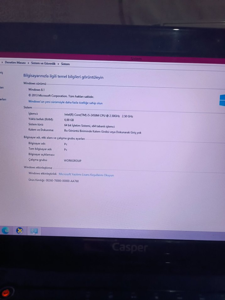 Casper Nirvana İ5 Laptop - Görsel 2