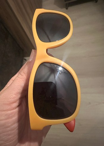 Sarı kırmızı çocuk Güneş Gözlüğü - Görsel 5