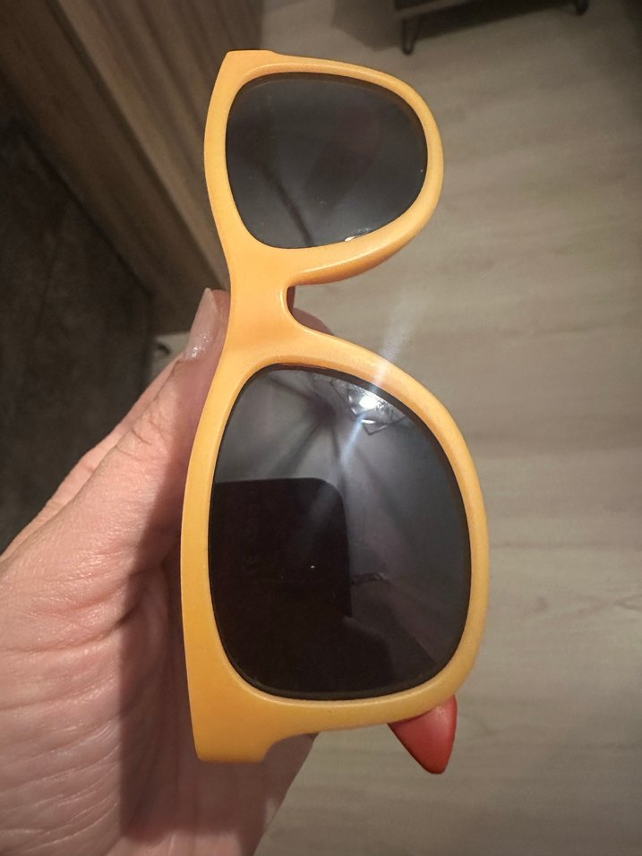 Sarı kırmızı çocuk Güneş Gözlüğü - Görsel 5