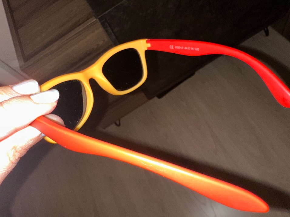 Sarı kırmızı çocuk Güneş Gözlüğü - Görsel 3