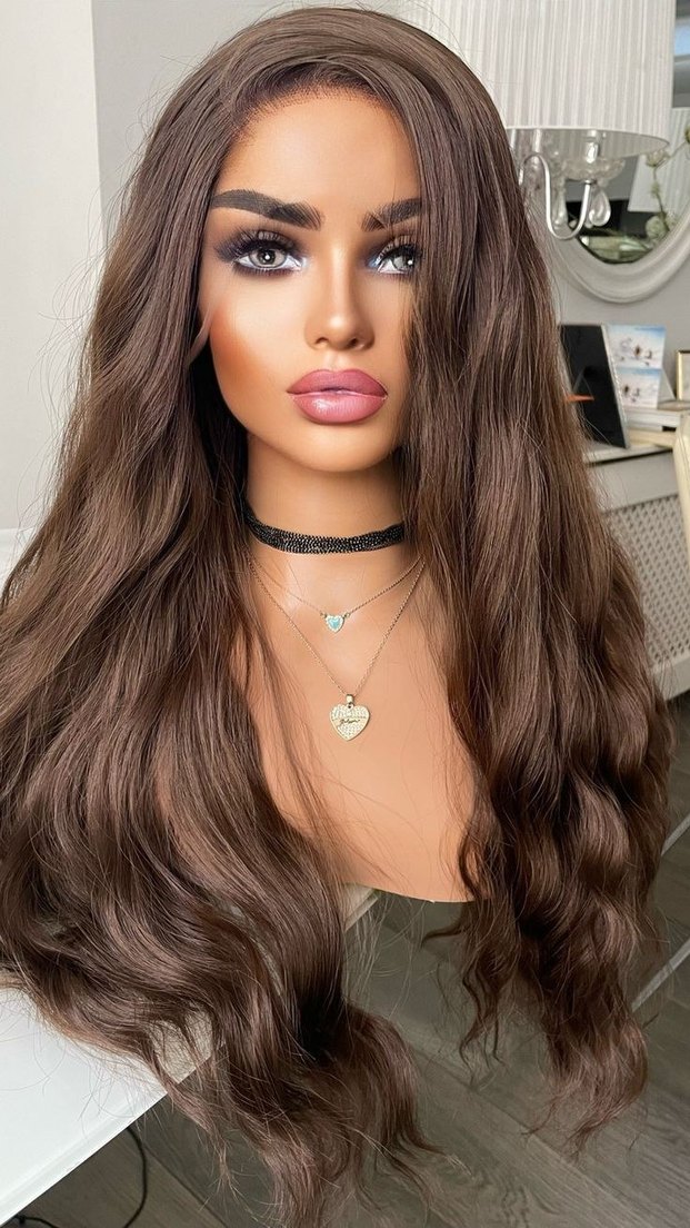 gerçek saç tül peruk - Görsel 2