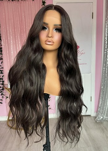 gerçek saç tül peruk - Görsel 2