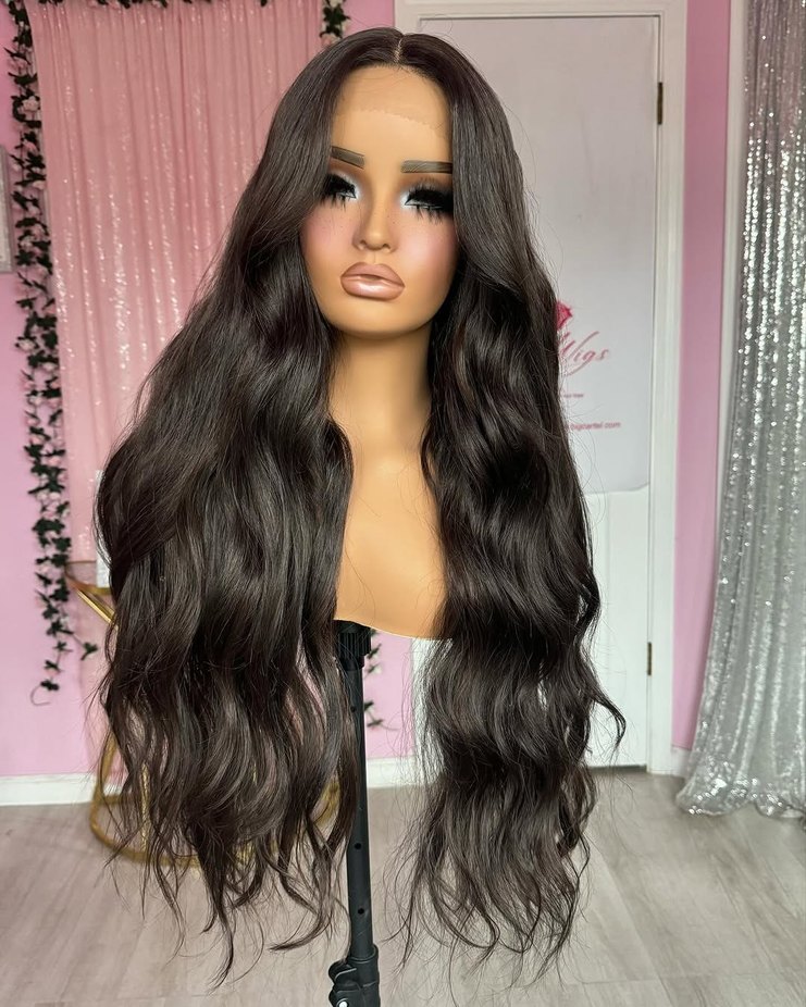 gerçek saç tül peruk - Görsel 2