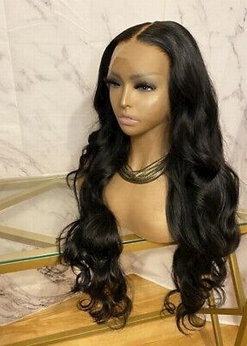 gerçek saç tül peruk - Görsel 2