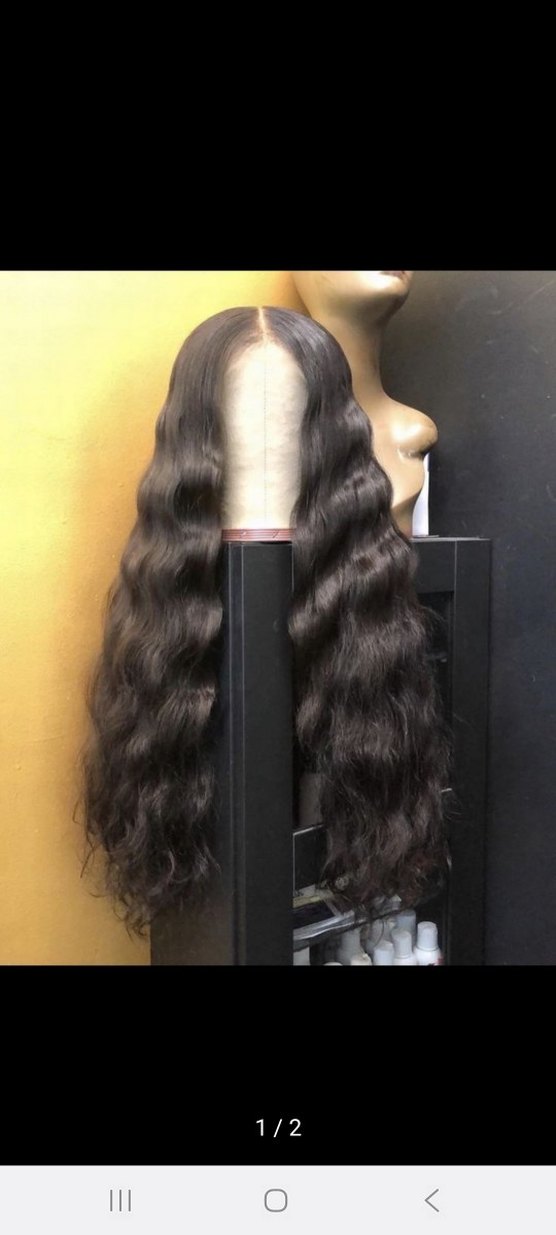 gerçek saç tül peruk - Görsel 2