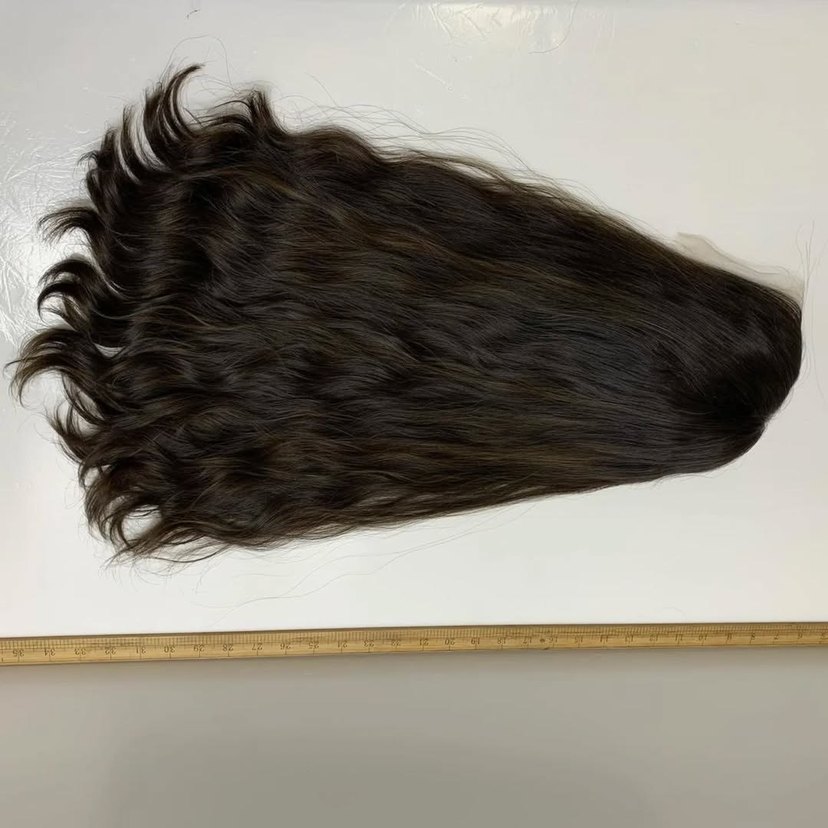 gerçek saç tül peruk - Görsel 2