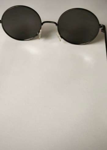 Klasik Siyah Yuvarlak Gözlük - Görsel 5