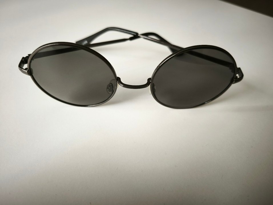 Klasik Siyah Yuvarlak Gözlük - Görsel 2