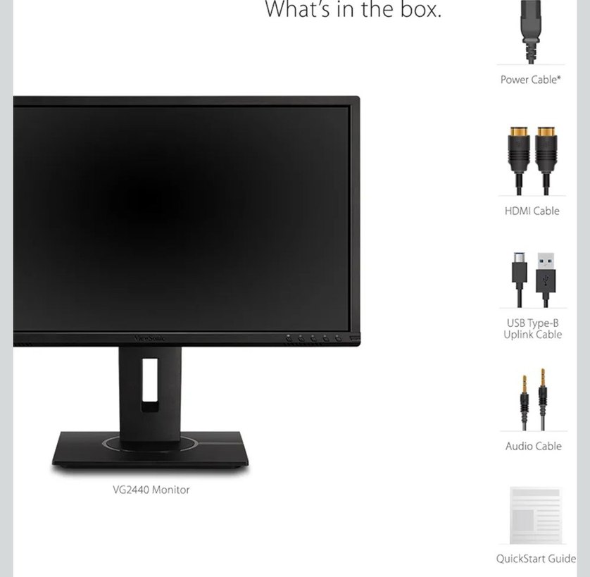 ViewSonic Monitör 24 İnc - Görsel 5