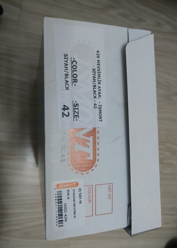 İŞMONT AYAKKABI 42 NUMARA SAF DERİ AYAKKABI - Görsel 3