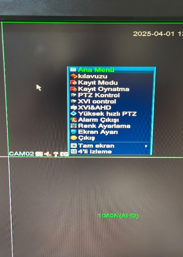 4 KANAL (1 TB HDD) XMEYE H265+ DVR KAYIT CİHAZI  - Görsel 4