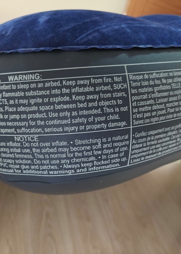 İNTEX SİSME DOBLE YATAK ( 1 POMPA VE 2 YASTİK ) DAHİL - Görsel 2