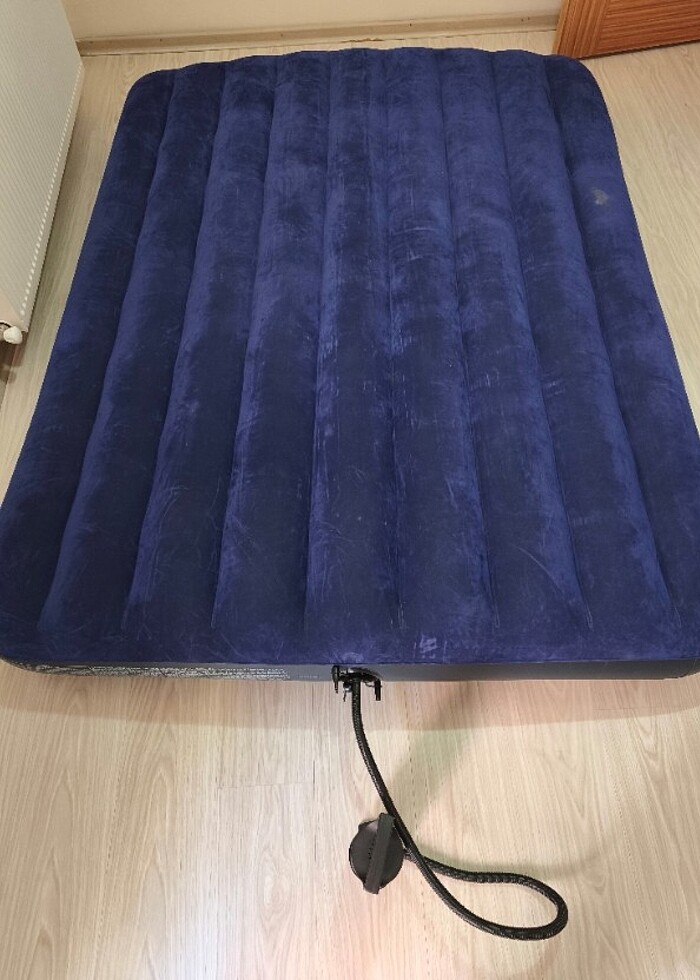 İNTEX SİSME DOBLE YATAK ( 1 POMPA VE 2 YASTİK ) DAHİL - Görsel 5