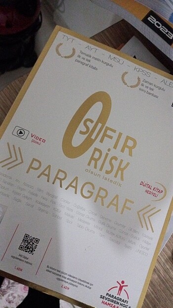 Sıfır risk paragraf