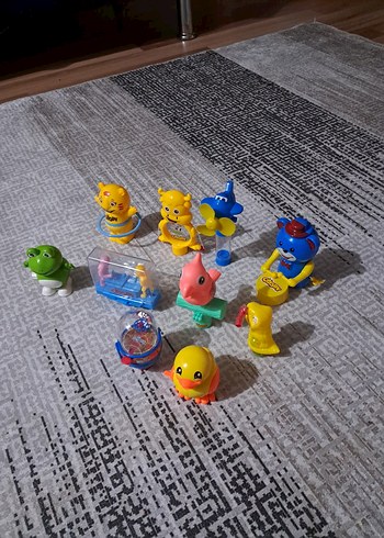 Renkli Çocuk Oyuncak Figür Seti - Görsel 2