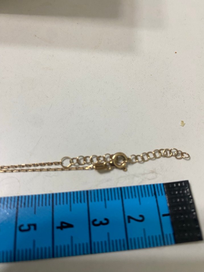 Turkuaz Zincir Detaylı Midi Kolye 925 ayar gümüş - Görsel 5