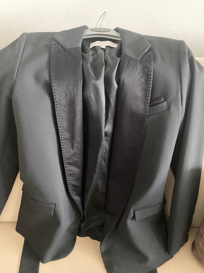 Bayan siyah ceket - Görsel 2