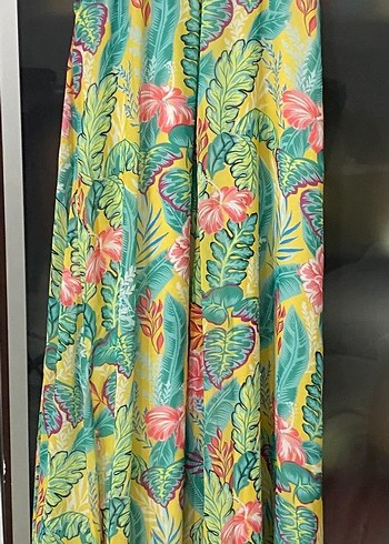 Desenli elbise - Görsel 6
