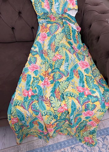 Desenli elbise - Görsel 2